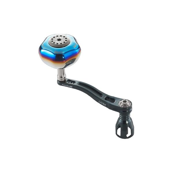 リブレ PowerArm88 シマノ 8000番〜14000番用 左巻き ガンメタ+チタン