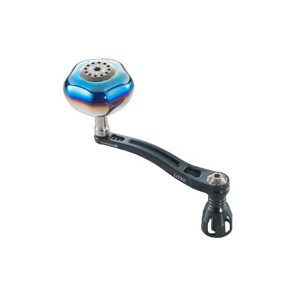 リブレ PowerArm98 シマノ 18000番〜20000番用 左巻き ガンメタ+チタン