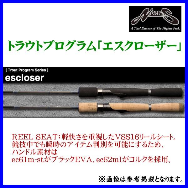 ノリーズ トラウトプログラム エスクローザー ec61m－st