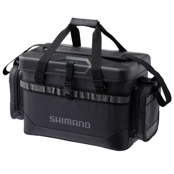 シマノ タックルバッグ BA-201X ロックショア タフタックルバッグ  25L  ブラック シマノ（SHIMANO） ロックショア タフタックルバッグ BA-201X ブラック