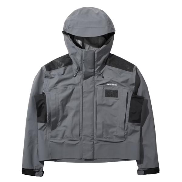 シマノ　フィッシングジャケット　グレー　Lサイズ　美品 シマノ（SHIMANO） ( 只今 欠品中 ) ウェーディング レインジャケット
