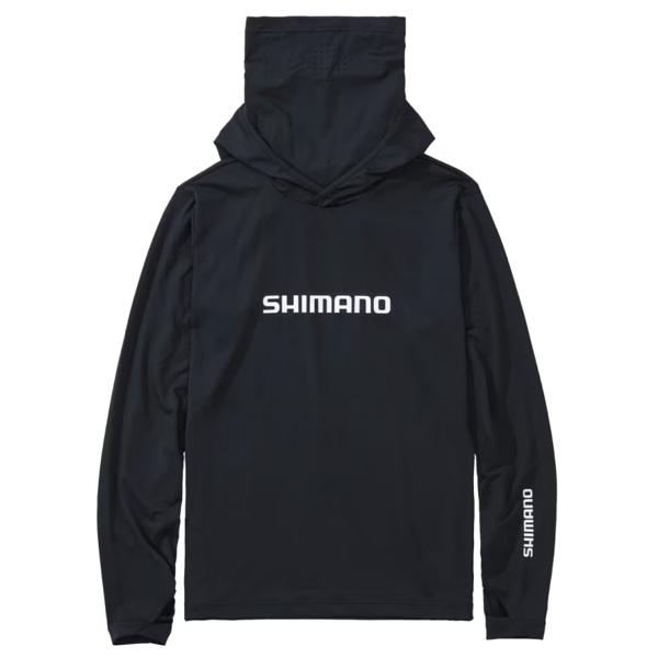 新品未使用　シマノ ウェア サンプロテクション フーディーシャツ XL ネイビー シマノ ( 只今 欠品中 ) シマノ サンプロテクション フーディー