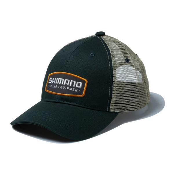 シマノ（SHIMANO） ワッペン ハーフメッシュキャップ CA-081Z カーキ S