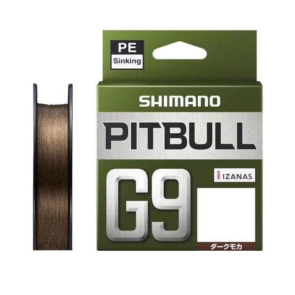 シマノ（SHIMANO） ピットブル G9 LD-M49Z ダークモカ 100m 1.5号 PE