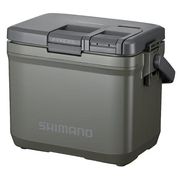 ( 予約受付中 ) シマノ　フィクセル BS　9L 　NF-609Z 　カーキグレー 　クーラーボックス 　( 2026年 8月新製品 )