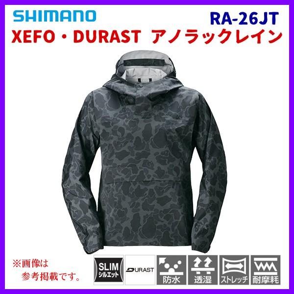 Xefo デュラスト S シマノ 年 3月新製品 Ra 26jt ブラックダックカモ S アノラックレイン 釣具 フーガショップ1