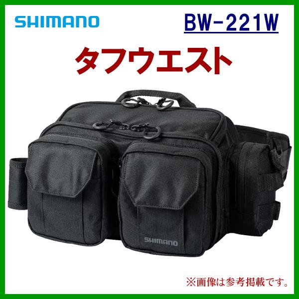 シマノ（SHIMANO） タフウエスト BW-221W ブラック M ( 2023年 3月新
