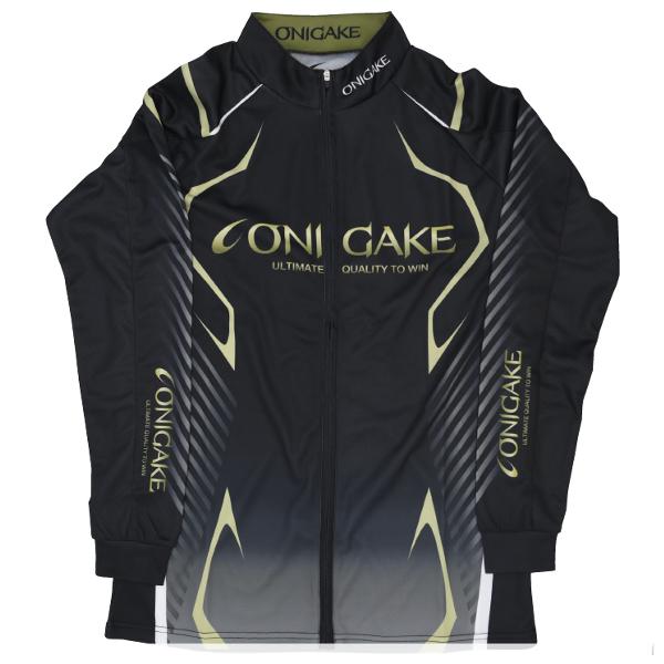ONIGAKE オニガケライフジャケット Lサイズ ブラック/ゴールド
