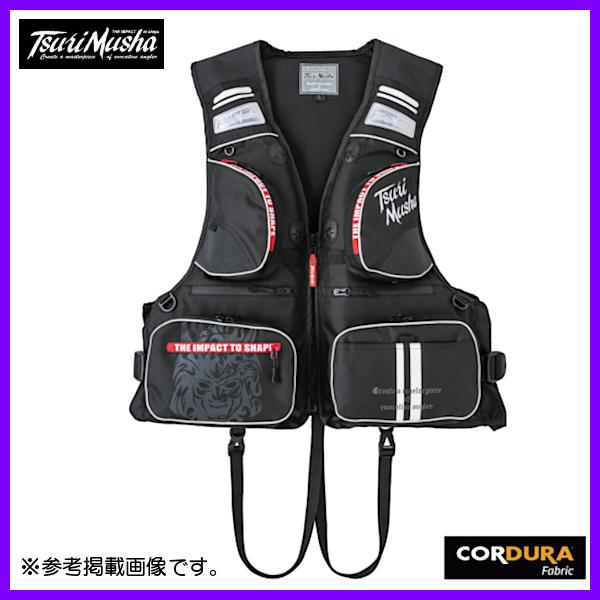 釣武者Mushaフェイス コーデュラフローティングベスト Mushaフェイス コーデュラフローティングベスト | 磯釣りの釣