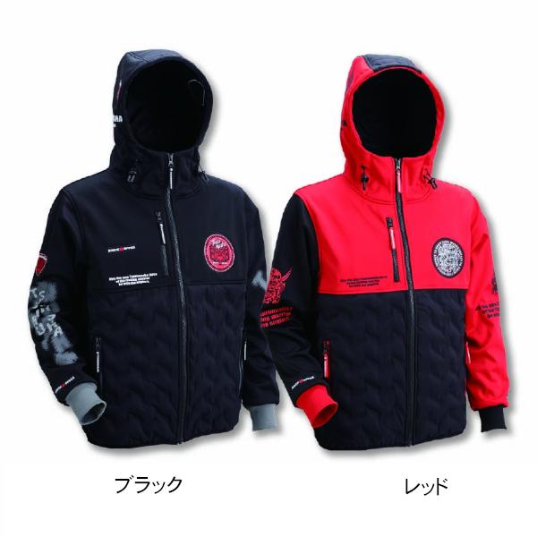 釣武者 グレートマスターフードジップ Lサイズ / ウェア 釣具 釣武者 グレートマスター フュージョンシェル レッド M (2025年 新製品