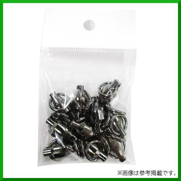 NTスイベル 2リング付 ボールベアリング 10個入 ブラック 4号 Ψ : 釣具