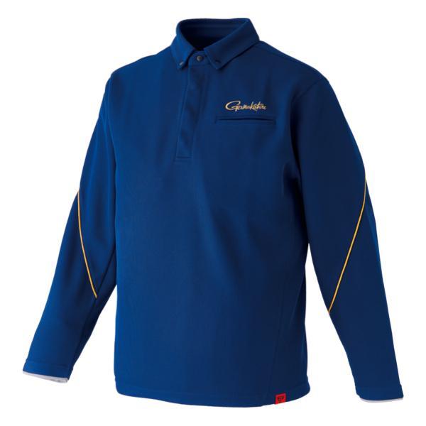 がまかつ フィッシングシャツ ロングスリーブ GM-3731 ネイビー Lサイズ / ウェア gamakatsu Gamakatsu（がまかつ） フィッシングシャツロングスリーブ GM3731