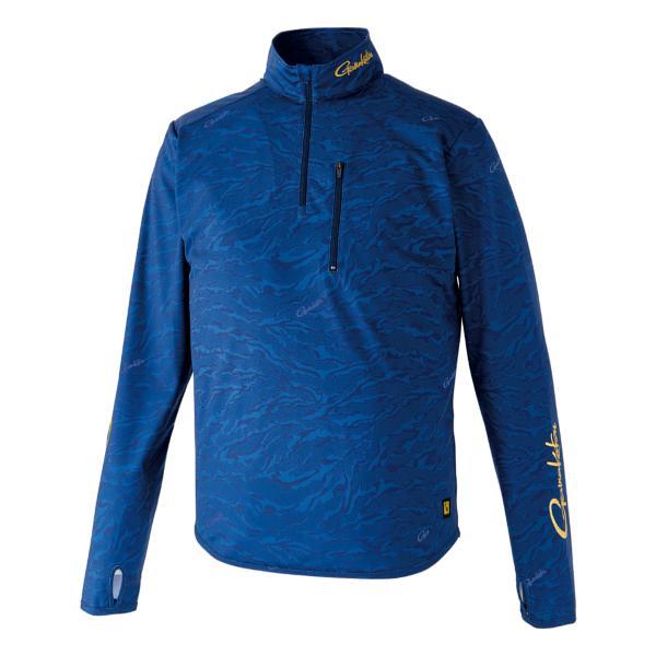 がまかつ NO FLY ZONE(R) ジップシャツ GM-3728 ネイビー Mサイズ / ウェア gamakatsu Gamakatsu（がまかつ） NO FLY ZONE(R) ジップシャツ GM3728 ネイビー