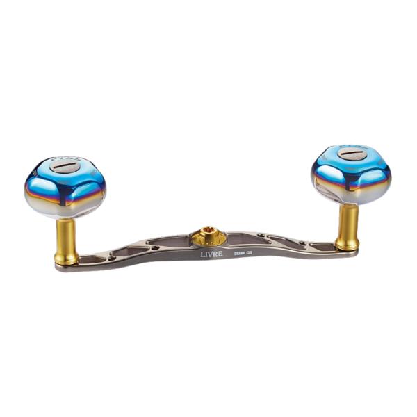 実釣未使用 リブレ クランク130 メインプレート チタンカラー 楽天市場