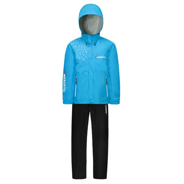 マルキュー レインウェア スタンダードレインスーツ MQ-01 スカイ S マルキュー（MARUKYU） スタンダードレインスーツ MQ-01 スカイ S