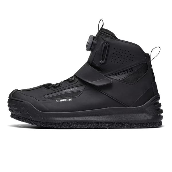 磯/ロックショアでの基本性能を備えた防水シューズ。磯で定番のソール、カットラバーピンフェルトを搭載した防水シューズです。大きくなったミッドソールに伴い、ソールも大きくなり、磯の上での安定感も向上しました。また、ソールとミッドソールが大きくな...