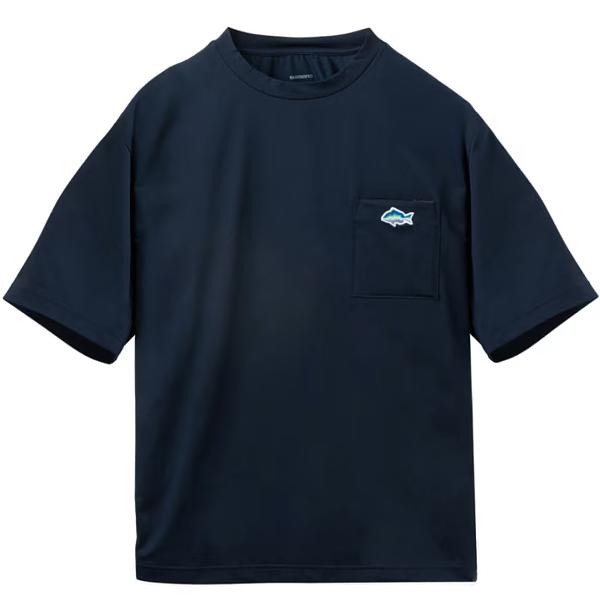 シマノ（SHIMANO） ドライポケットTシャツ SH-031Z ネイビー M ( 2026