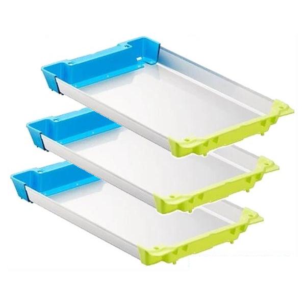 シマノ（SHIMANO） 冷えキントレー 3枚セット AC-C82R イエローブルー