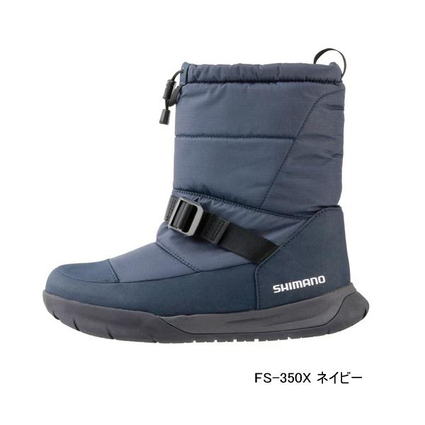 シマノ ウィンターデッキブーツ FS-350X ネイビー 26cm / shimano 釣具 シマノ（SHIMANO） （24年9月新商品） ウィンターデッキブーツ FS-350X