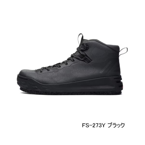 SHIMANO - シマノ　ドライシールド・ジオロック・カットラバーピンフェルトシューズ25.5 シマノ(SHIMANO) FS-155N ドライシールド・ジオロック・カット