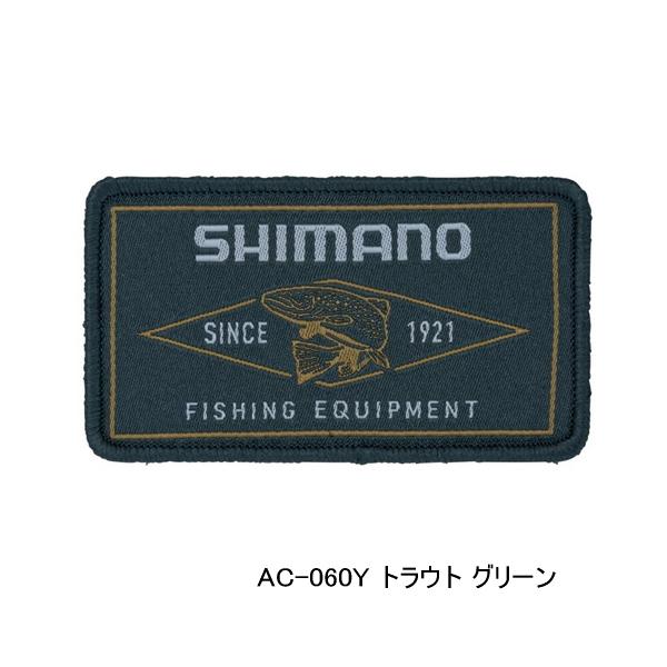 シマノ（SHIMANO） （26年3月新商品） ワッペン AC-060Y トラウト