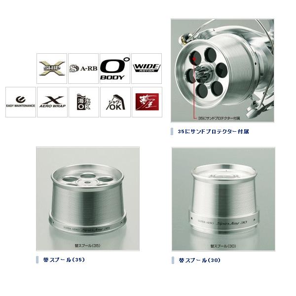 シマノ　スーパーエアロスピンジョイ35 細糸 Amazon | シマノ(SHIMANO) スピニングリール 投げ・遠投 14