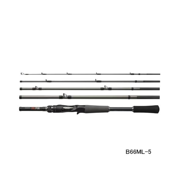 【 美品・送料無料 】シマノ アンフィックスB66ML-5 釣行1回/２時間のみ シマノ アンフィックス B66ML-5 24年モデル モバイルロッド
