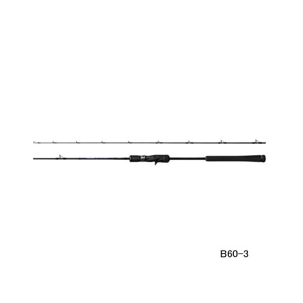 【美品】シマノ 24ゲームタイプJ フルベンドB 60-3 シマノ（SHIMANO） （取寄せ／7月末予定） （24年9月新商品） 24