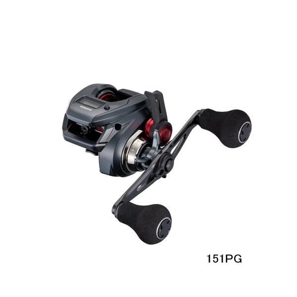 シマノ　エンゲツct 151pg 美品 シマノ ベイトリール 炎月 25 エンゲツ CT 151PG 左ハンドル