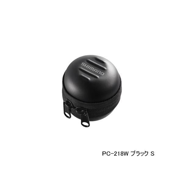 他サイト： [取寄せ/7月末予定] ≪'23年3月新商品！≫ シマノ セミハードスプールガード PC-218W ブラック Sサイズの商品画像