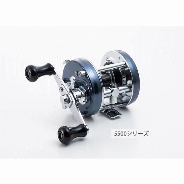 【美品】ABUアンバサダー 5501CS Rocket ファクトリーチューン 左 Abu Garcia アブガルシア アンバサダー 5501CS ロケット ブルーグレー