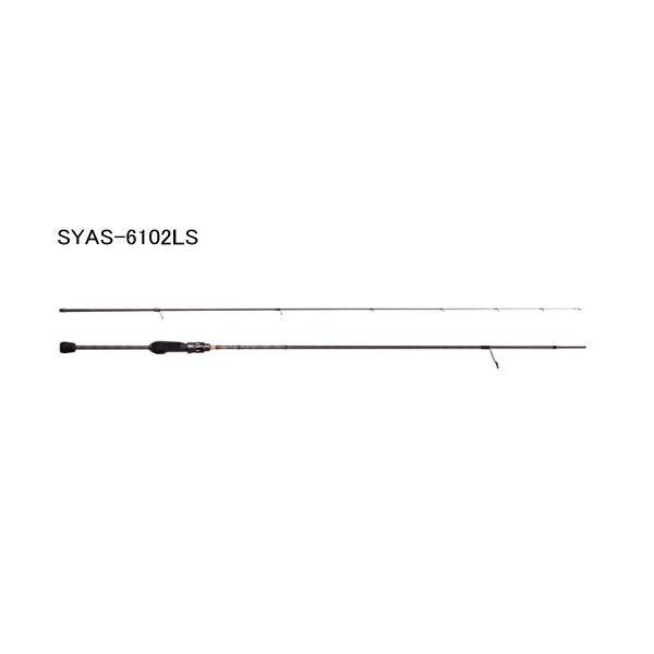 Abu Garcia ブガルシ Sstyle ソルティースタイル ジ SYAS-6102LS 2ピース Abu Garcia（アブガルシア） （24年9月新商品） ソルティースタイル