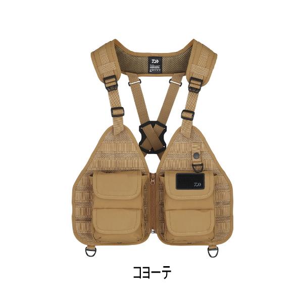 ダイワ　ストリームベスト　カーキ DAIWA（ダイワ） （24年1月新商品） 3WAYストリームベスト DV-3324