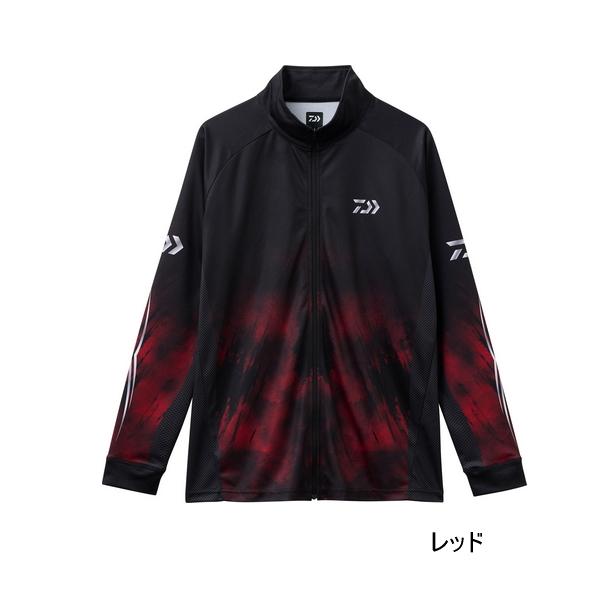 DAIWA エキスパートライトジップシャツ レッド DAIWA（ダイワ） （25年9月新商品） エキスパートライトジップシャツ
