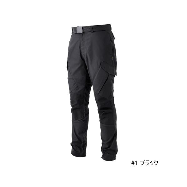 がまかつ　ラグゼ　アクティブストレッチカーゴパンツ2.0 ブラック　サイズM Gamakatsu（がまかつ） （23年2月新商品） ラグゼ アクティブ