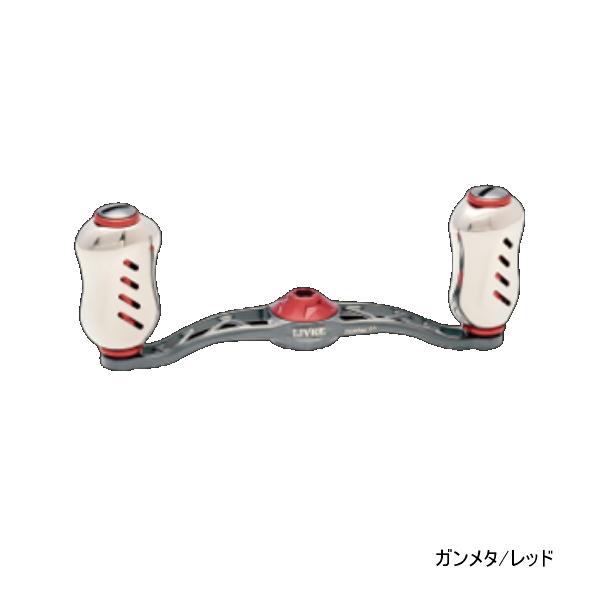 リブレ クランク フェザー 90 FEKK90-FI 黒鯛工房用 ガンメタ/レッド  