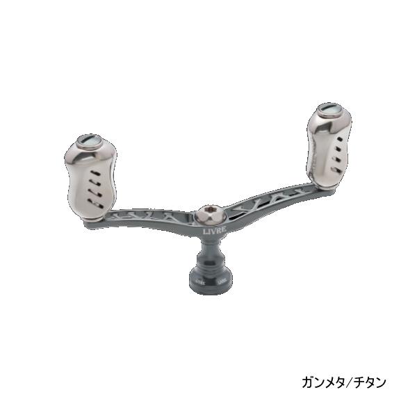 メガテックリブレ LIVRE WING100 ダイワ用 ガンメタ/レッド WING 100（ウイング 100）｜スピニングリール｜カスタムリール