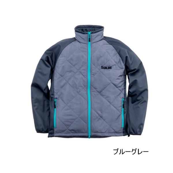 サンライン フィッシングウェア ウォームライトジャケット  M  ブルー サンライン（SUNLINE） （25年12月新商品） アングラーズウォーム