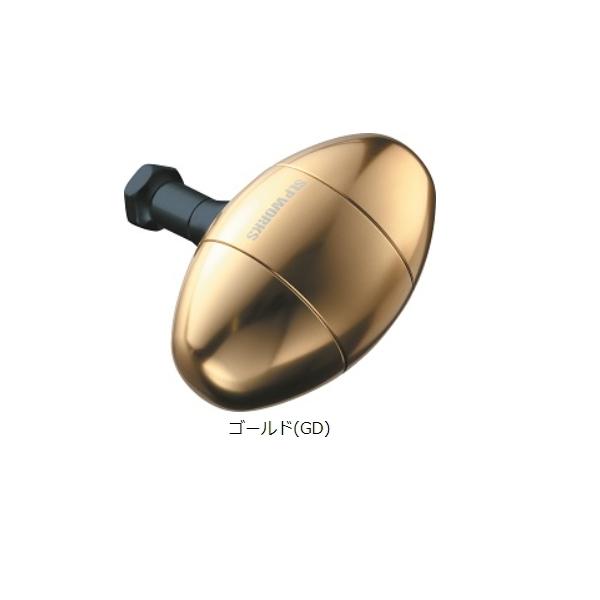 【極美品】ダイワ SLP WORKS RCS アルミエッグノブ ゴールド ダイワ・SLPワークス純正】RCS 47mm アルミパワーラウンドノブ