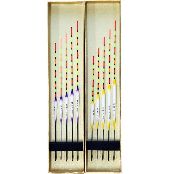 釣具 浅ダナ用 へら 浮き 10本 セット H13fqbsp10 全長18.5〜25cm