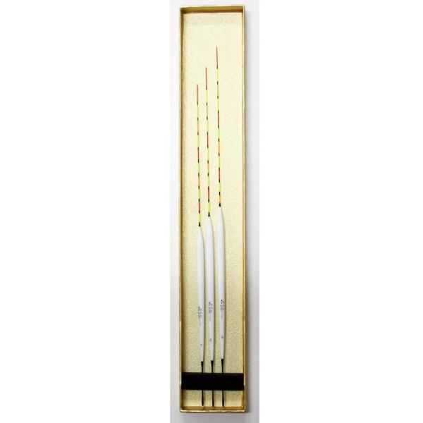 ヘラブナ 釣用 へら浮き 3本 セット 全長32〜36cm ムクトップ
