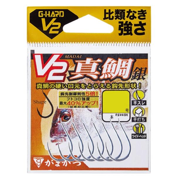 Gamakatsu（がまかつ） バラ G-HARD V2 V2真鯛(銀) 11 : FishingHouse