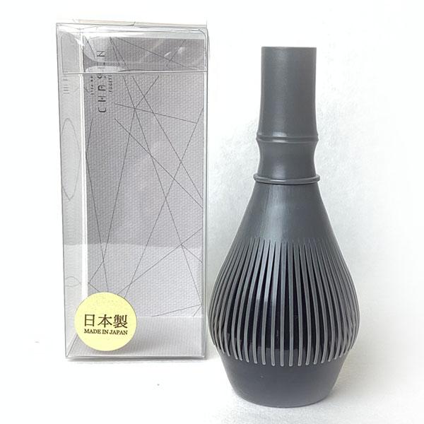 樹脂製茶せん グレー お洒落な茶せん : ふげつ工房ヤフー店