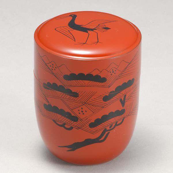 茶道具　中村湖彩作　玄々斎好写　曙棗　共箱　V　5899 茶道具 中村湖彩作 玄々斎好写 曙棗 共箱 V 5899