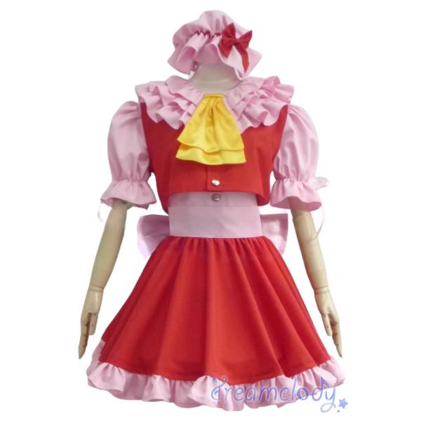 【dreamelody】 東方紅魔郷 フランドール スカーレット コスプレ衣装 コスチューム ハロウィン 仮装 変装