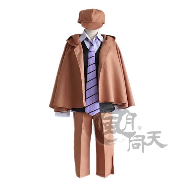 文豪ストレイドッグス 文スト 【非公式/二次創作】 江戸川 乱歩 えどがわ らんぽ 制服 コスプレ衣装 コスチューム cosplay 演出服