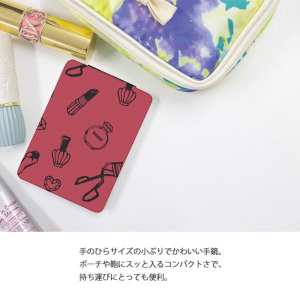 鏡 手鏡 コンパクトミラー 拡大鏡 拡大 小さい 可愛い かわいい デザイン 印刷 プリント 拡大鏡付き おしゃれ 折りたたみ Kgm003 Buyee 日本代购平台 产品购物网站大全 Buyee一站式代购 Bot Online