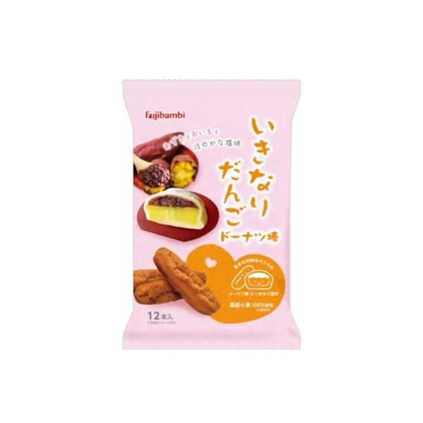 熊本ドーナツ棒大使の「SKE48　井上瑠夏さん」に商品開発にご協力いただきました。熊本県の郷土菓子「いきなり団子」をイメージした、さつまいもとあずきあんの自然な甘みとほのかな塩味のバランスが絶妙なドーナツ棒です。