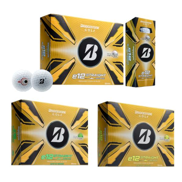 e12 STRAIGHT （MINDSET TECHNOLOGY）NEW e12 オプティマル・フライト・システム ― 自分に合った弾道で、飛距離を最大化。数百万件ものボールフィッティングを通して、85%以上のゴルファーが、自分の弾道に合わ...