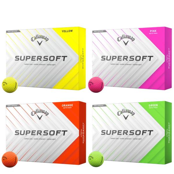 ずば抜けた柔らかさはそのままに、自慢の飛びをもう一段グレードアップ！キャロウェイのなかでナンバー1のソフトフィーリングを実現し、アメリカでも大人気となっている「SUPERSOFTボール」が、2023年以来のリニューアルとなりました。今回は、...